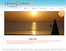 Tablet Screenshot of hotelclipper.com