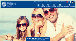 Desktop Screenshot of hotelclipper.it