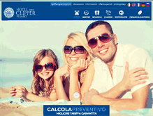 Tablet Screenshot of hotelclipper.it